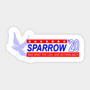 Sparrow Campaign Sticker